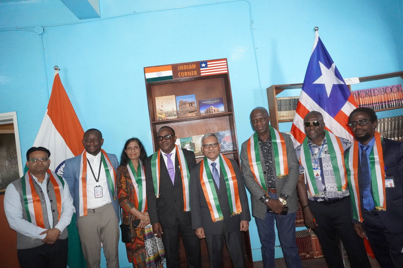 Opening of India Corner at the National Public Library, Monrovia, Liberia� 29 June 2026